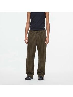 Men's OAS Turtle Ayora Olive Green Waffle Knit Pants
